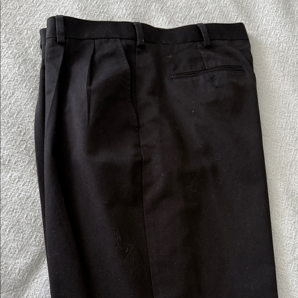 Classic Fit Black Slacks